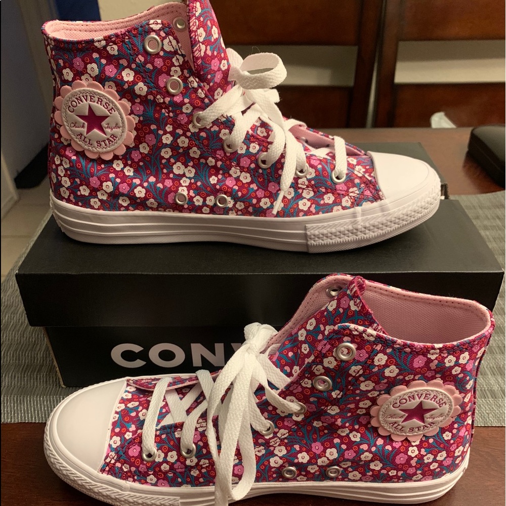Cherry Blossom Converse